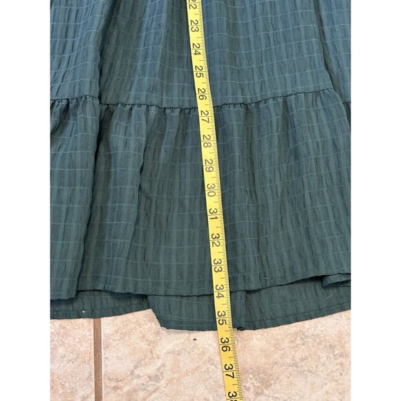 Mare Mare X Anthropologie Size XS Tiered Anne Dress Puff Sleeve Boho Peasant - Picture 14 of 16